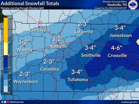 📺 Winter Storm Warning: 2-4" of additional snowfall expected today ...