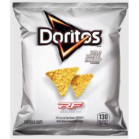 Doritos Reduced Fat Whole Grain White Nacho Tortilla Chips | FoodServiceDirect