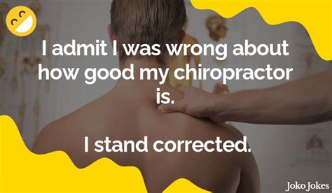 71+ Chiropractor Jokes And Funny Puns - JokoJokes