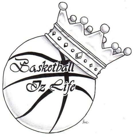 Basketball Is Life | Basketball tattoos, Basketball drawings ...