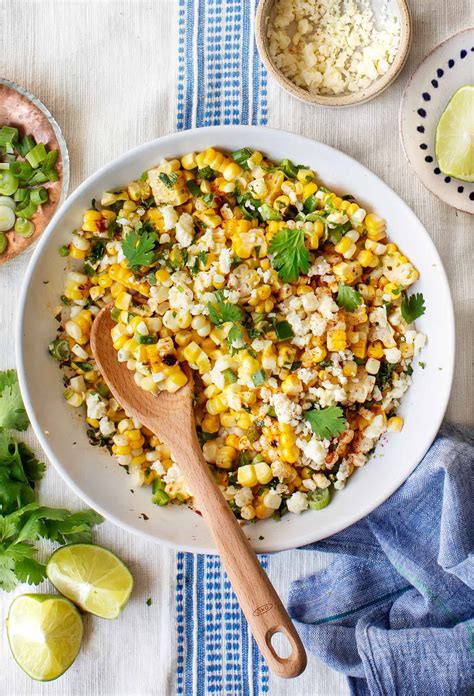 Mexican Street Corn Salad Recipe - Love and Lemons