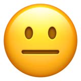 Arti Emoji 😐 Wajah Datar (Neutral Face) - Emojipedia Indonesia