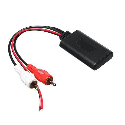 Universal Car Bluetooth Connection Adapter for Stereo with RCA AUX IN Audio Input Wireless Cable ...