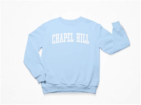 Chapel Hill Sweatshirt / Chapel Hill North Carolina Sweatshirt | Etsy