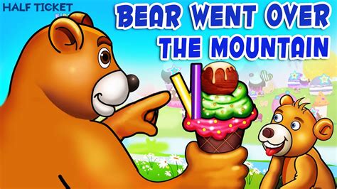 The Bear Went Over The Mountain | Nursery Rhymes Songs And Kids Songs ...