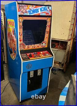 DONKEY KONG ARCADE MACHINE by NINTENDO 1981 (Excellent) RARE | Pinball ...