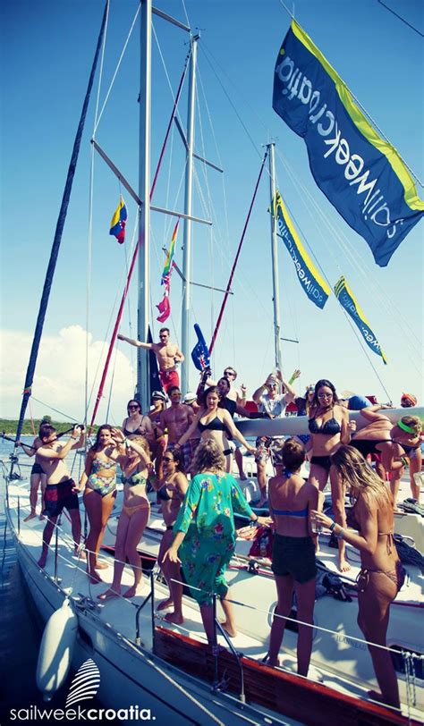 Party Sail Week | Yacht party, Yacht week, Sailing croatia