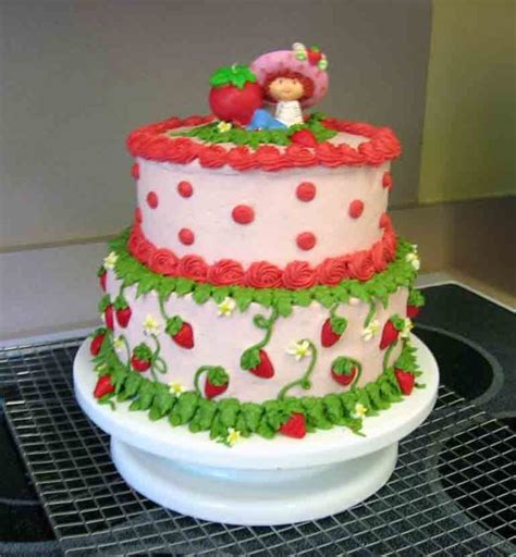 Strawberry Shortcake Birthday Cake - CakeCentral.com