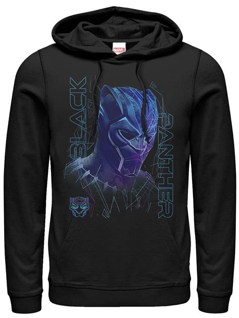 Marvel Men's Black Panther 2018 3D Pattern Hoodie - Walmart.com