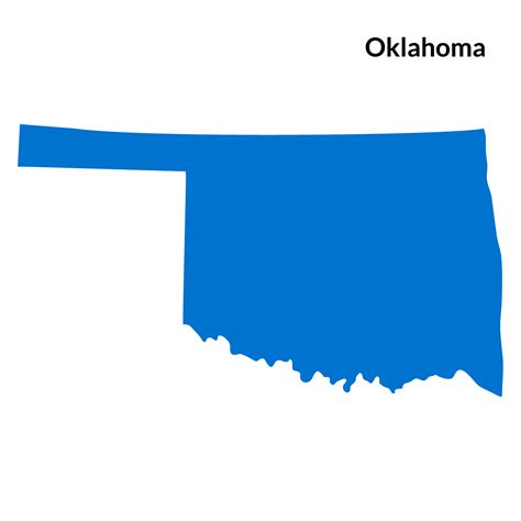 Map of Oklahoma. Oklahoma map. USA map 32160023 PNG