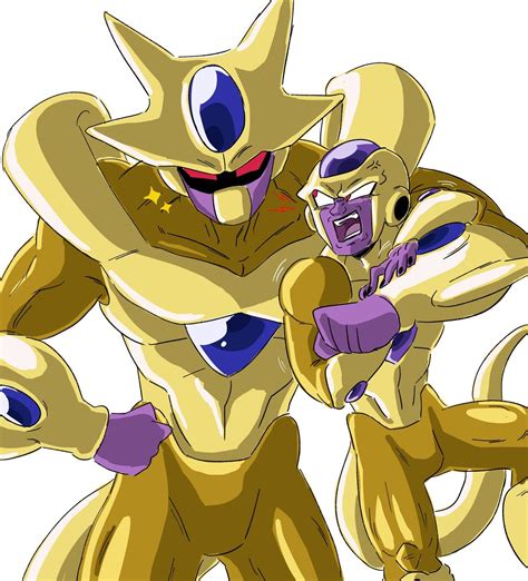 Golden Frieza and Golden Cooler | Dragon ball artwork, Dragon ball ...