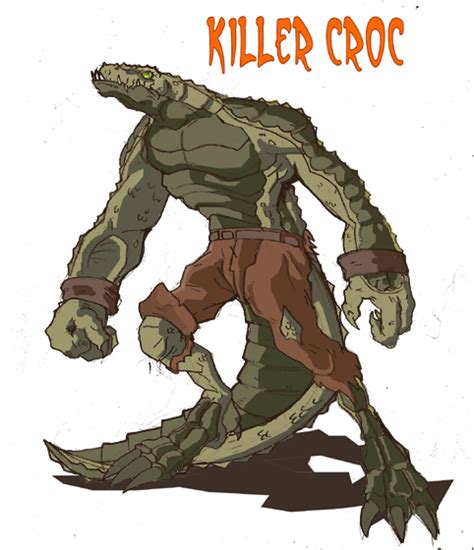 Killer Croc by JazylH on DeviantArt