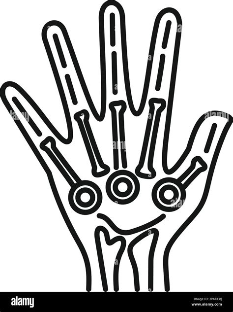 Hand arthritis icon outline vector. Medical disease. Body rheumatism Stock Vector Image & Art ...