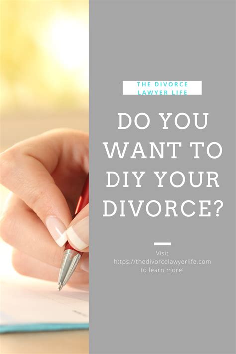 Want help DIY-ing your divorce? | Diy divorce, Divorce, Divorce advice