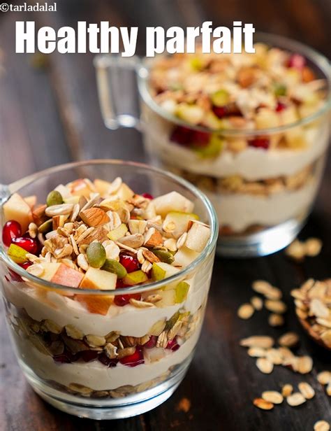 healthy parfait recipe | Indian style yoghurt parfait | diabetes ...