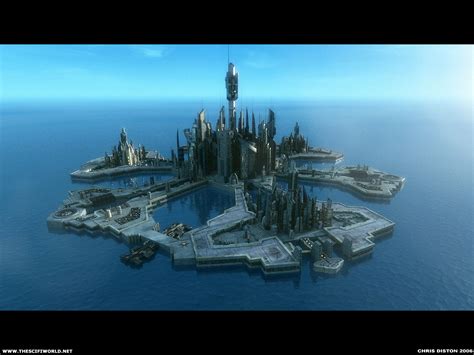 Atlantis | Futuristic city, Stargate atlantis, Stargate