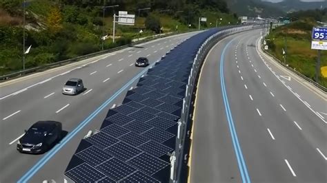 Reddit post shows how South Korea uses solar panels on highways