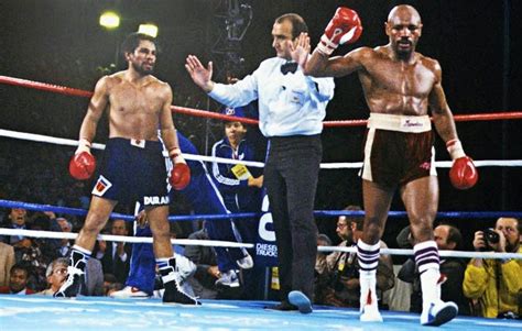 Hagler vs Duran. Marvelous Marvin vs Hands Of Stone