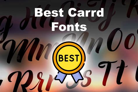 Best Carrd Fonts To use in Carrd.co Websites [2024] - Alvaro Trigo's Blog