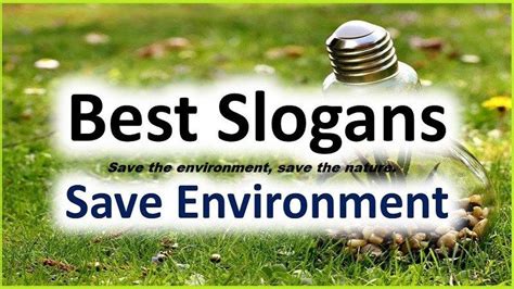 Famous Slogans on Environment for Students in 2020 (With images ...