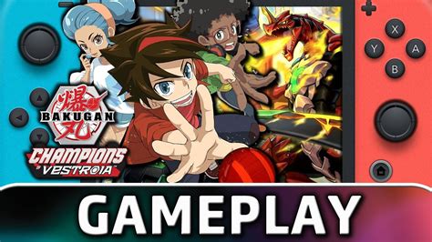 Bakugan: Champions of Vestroia | Nintendo Switch Gameplay | ContraNetwork