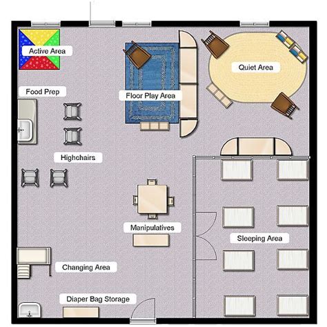 Classroom Floorplanner | Preschool classroom layout, Classroom floor plan, Infant classroom