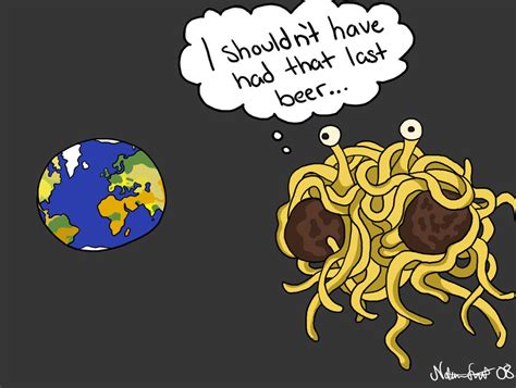 Flying Spaghetti Monster by Nataliie on DeviantArt