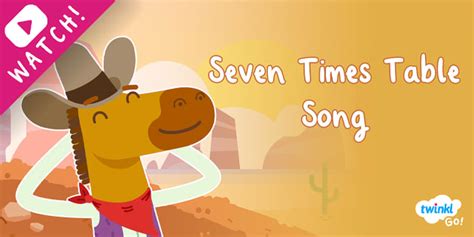 Seven Times Table Song - Math Resources (teacher made)