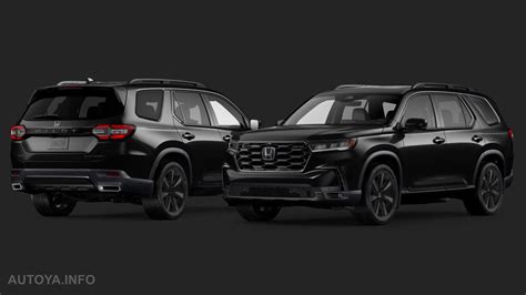 2024 Honda Pilot ‘Black Edition’ Virtually Joins TrailSport as Fashionable Street Trim ...