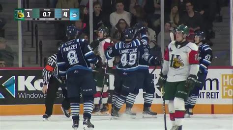 Highlights: Chicoutimi 8 Mooseheads 3 - Jan. 10th - Halifax Mooseheads