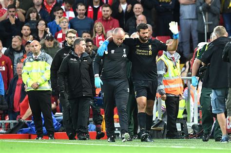 Alisson Becker injury: Liverpool goalkeeper ruled out…