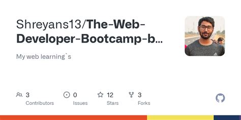 GitHub - Shreyans13/The-Web-Developer-Bootcamp-by-Colt-Steele-Udemy: My ...