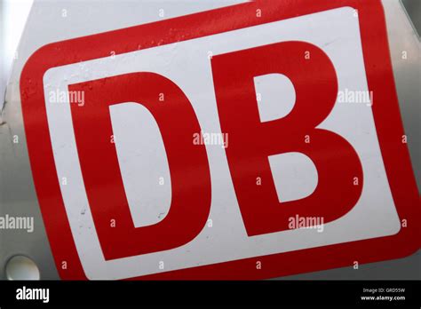 Logo German Railway Stock Photo - Alamy