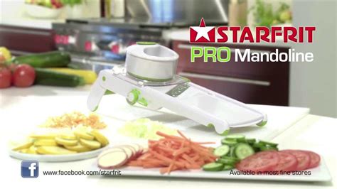 STARFRIT Pro Mandoline English - YouTube