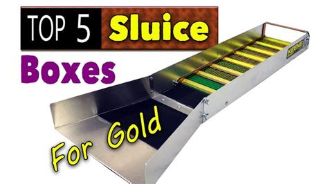 Best Sluice Boxes For Gold, Gold Mining Equipment | Gold mining ...