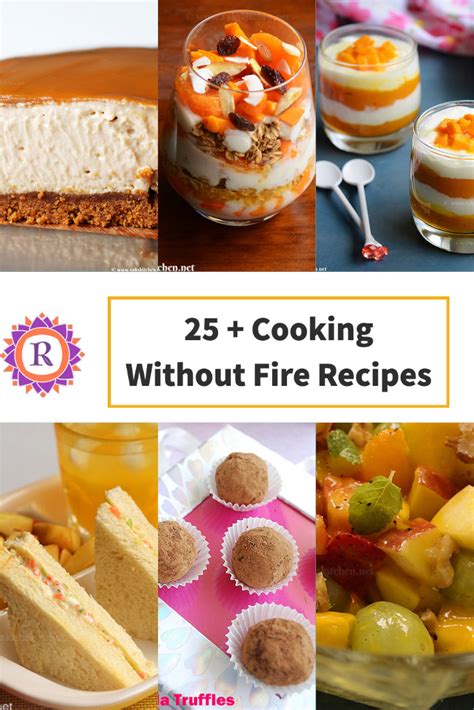 Cooking without fire recipes - Raks Kitchen