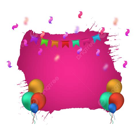 Confetti Celebration Party Vector Hd Images, Celebration Frame With Confetti, Vector, Birthday ...