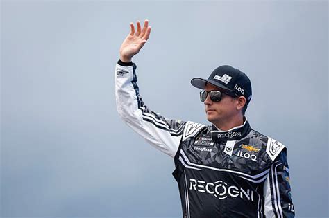 Previous F1 champion Kimi Raikkonen, crash retirement in NASCAR comeback race "It was enjoyment ...