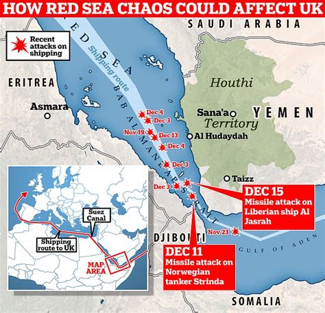 New Year supplies under threat by Red Sea shipping crisis: Warnings of ...