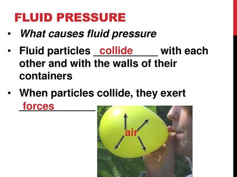 Forces in Fluids Pressure. - ppt download