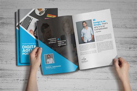 Digital Agency Portfolio Brochure v1 (111759) | Brochures | Design Bundles