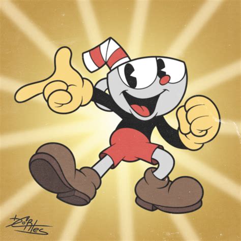 Cuphead art style - vokesil