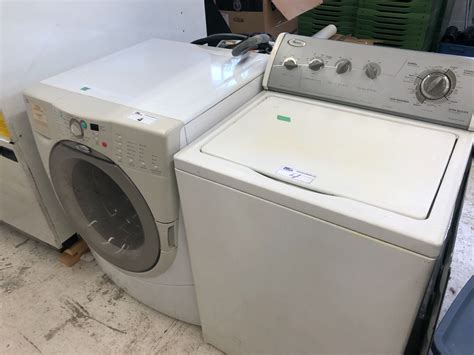 4 WASHING MACHINES: WHIRLPOOL DUET FRONT LOAD WASHER, WHIRLPOOL ...