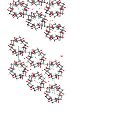 Structures of A-amylose: a) present and b) past. | Download Scientific ...