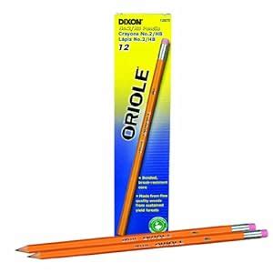 Amazon.com : DIX12872 - Dixon Oriole Pencils - 72 pack : Wood Lead Pencils : Office Products