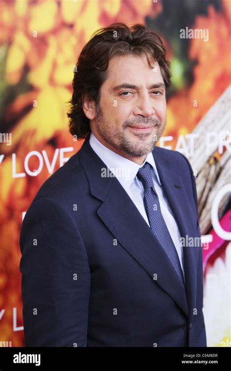 Javier Bardem New York premiere of 'Eat Pray Love' at the Ziegfeld ...