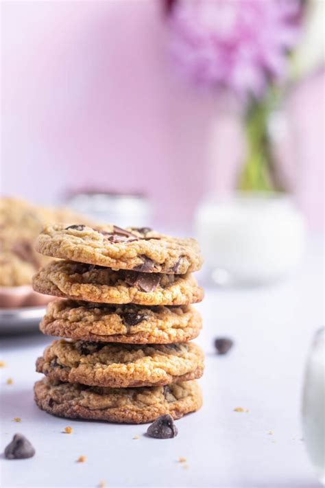 EASY Egg Free Chocolate Chip Cookies ~ two sugar bugs