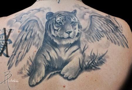 Tattoos - Tiger with Wings | Beloved tattoo, Tattoos, Tiger tattoo