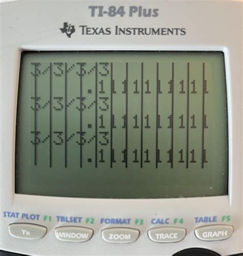 Vertical lines appearing on my TI-84 Plus when putting in numbers. Is there a way to fix this ...