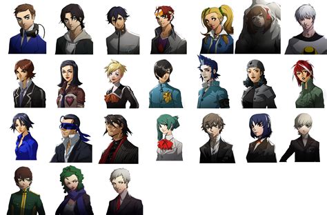 All the Persona & Megami Tensei portraits that I've done so far. I've made lots of progress in ...